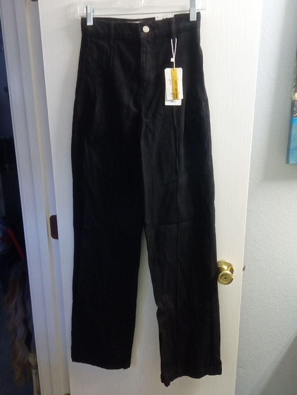 Black Wide Leg Women's Jeans - Classic Flare